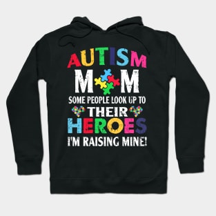 Autism T-ShirtAutism Autism Mom Shirt My Son Is Hero Autism Awareness Costume Hoodie